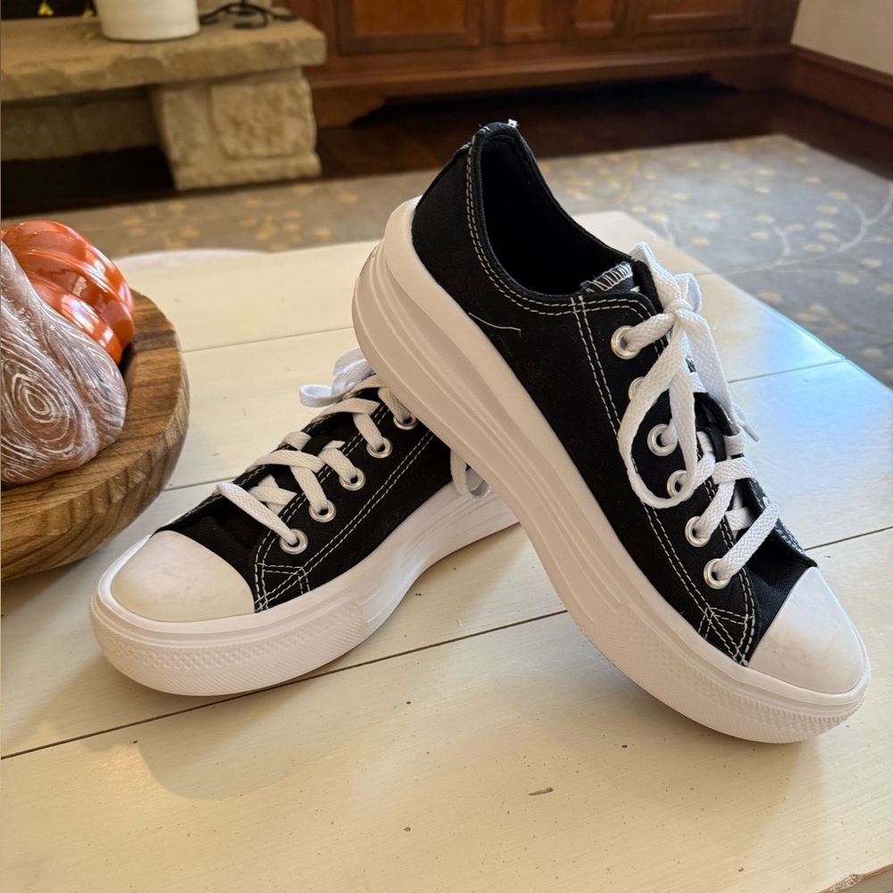 Converse Black and White Sneakers